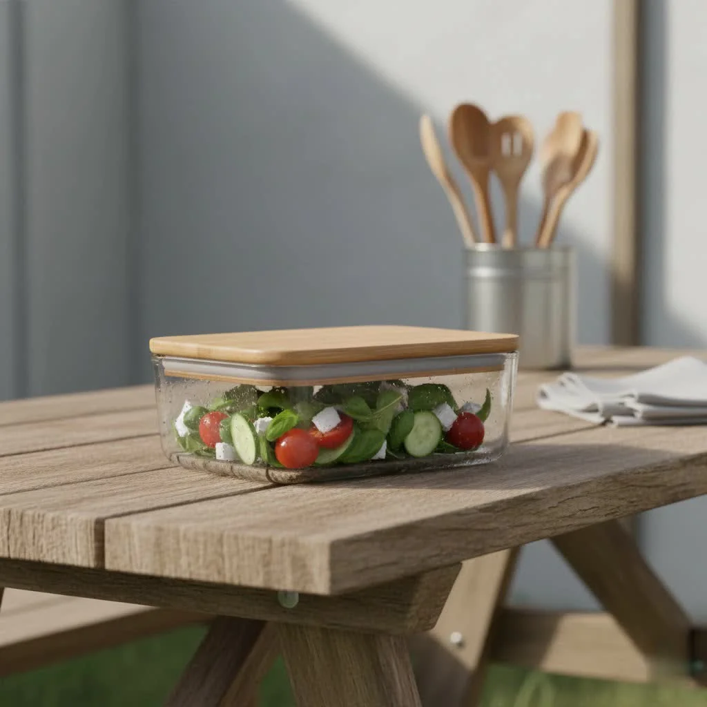 Assortment of various food storage containers