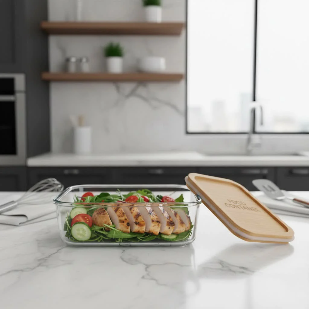 Insulated food containers keep meals hot or cold