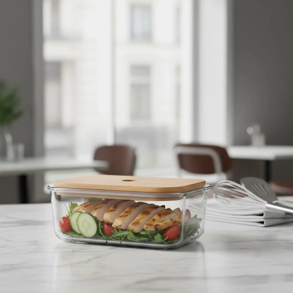 Stainless steel insulated food container for fresh meals