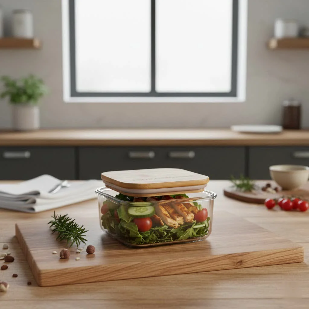Food containers for kitchen organization